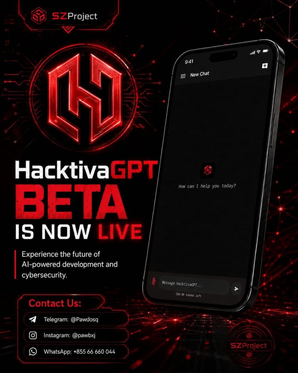 HacktivaGPT project preview